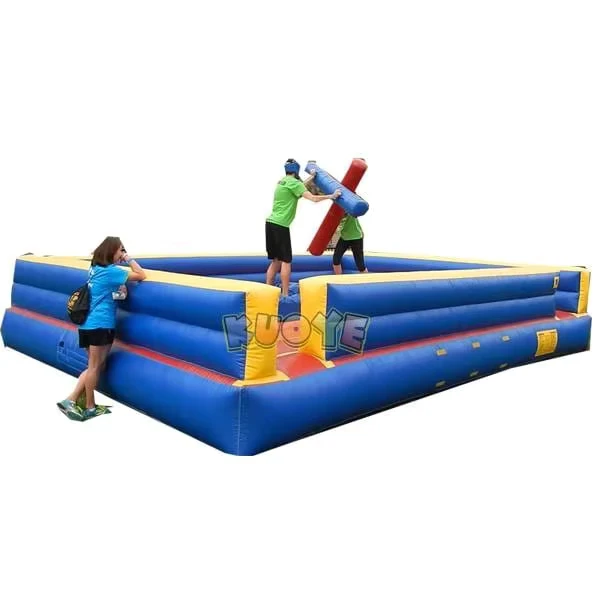 Opblaasbare gladiator-joust vechtsportspel voor volwassenen en kinderen
