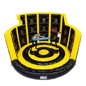Arena di giostre gonfiabile Gladiatore, giochi sportivi, giostre gonfiabili Gladiatore, giochi di combattimento, arena di giostre gonfiabile in PVC