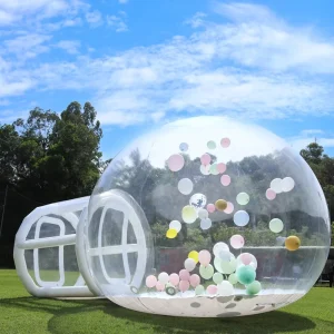 Inflatable Grade PVC Tent Inflatable Jumping Castle House With Tunnel Park Children’s Inflatable Castle Bouncy Wedding Party