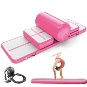 Colchoneta de aire inflable para gimnasia, equipo de gimnasia, colchoneta de salto en agua para niños y adultos
