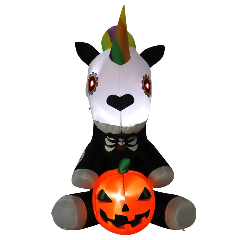 Decorazioni gonfiabili di Halloween con luce LED per decorazioni di feste per adulti