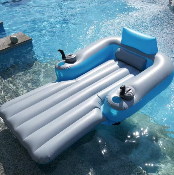 Aufblasbare Hängematte Float aufblasbar Wasser schwimmend mit Sitzen für den Strand