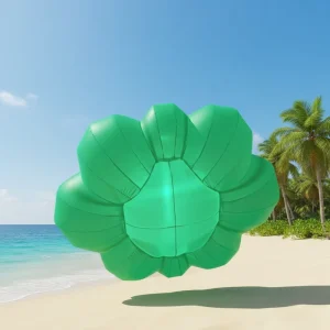 Inflatable Hanging White Cloud Helium Balloon Sky Cloud Balloon With Led Light Giant Advertising Inflatable Cloud Model