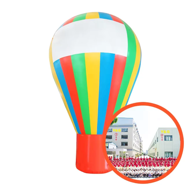 Balão de Ar Quente Inflável, Balão de PVC Gigante, Balões Gigantes para Publicidade Inflável