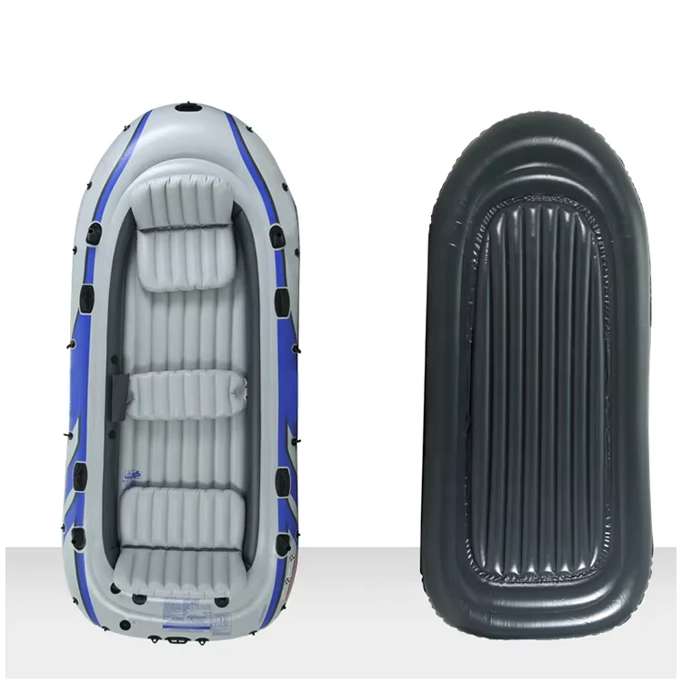 Bote inflable Dinghy de Hypalon 1.2mm con toldo, suelo de aluminio, ecológico, duradero, listo para surfear, capacidad para 2 personas