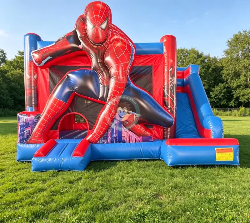 Inflatable Igloo Bounce Inflatable Bounce Castle Combo Inflatable Spiderman Bounce House