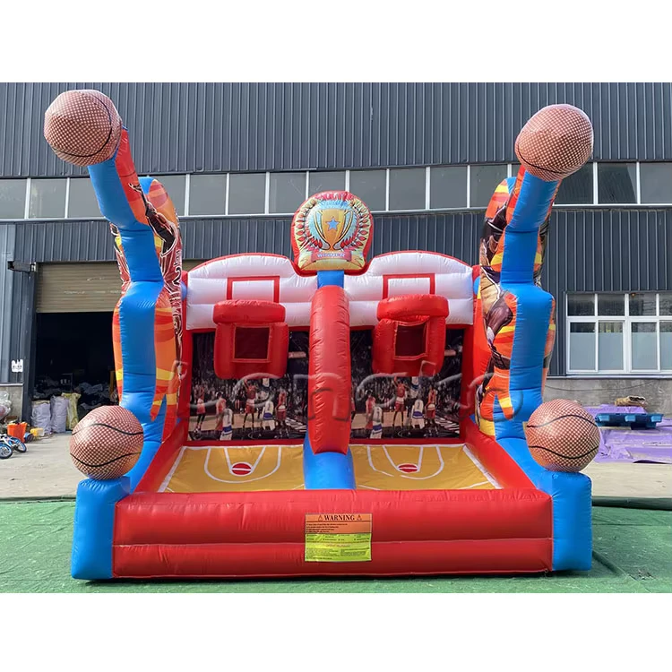Gioco Gonfiabile Interattivo di Basket Gonfiabile, Giochi di Team Building Gonfiabili