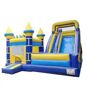 Inflatable Jumping Bouncer with Slide Combo Inflatable Bouncy Castle Funny Games
