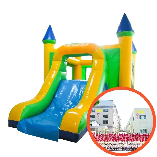 Château Gonflable Combo Maison Gonflable Combo Toboggan Gonflable