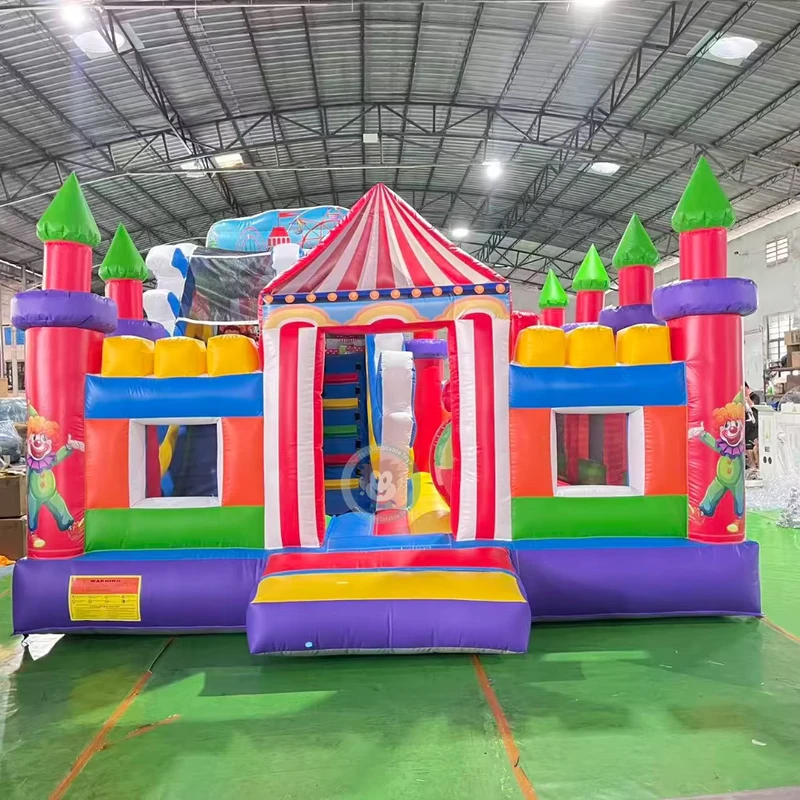 Inflatable Hüpfburg für Kinder, große Inflatable Burg, Inflatable Hüpfburg