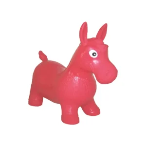 Cheval Gonflable à Sauter Grand Cheval Jouet de Montée Fine