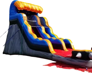 Inflatable Jumping House Dry Slide Castle with Repair Kit and Hair Dryer