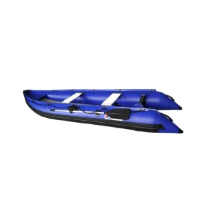 Inflatable Kaboat Ocean Fishing Kayak Thick PVC 0.9mm Material KB365 Blue Drifting RY BK365 CN SHN or OEM 102cm