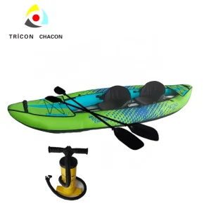 Inflatable Kayak Boat for Fishing Nylon Material Rowing Kayak for Sale