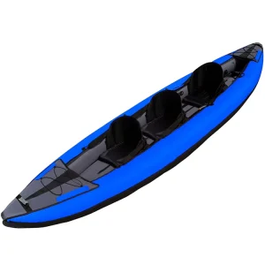 Inflatable Kayak Boats Inflable Pvc EVA Sport Kayak 3 Person New Full Stitch Kayak Air Canoa Gonfiabile Ocean Fishing 3.1 4m