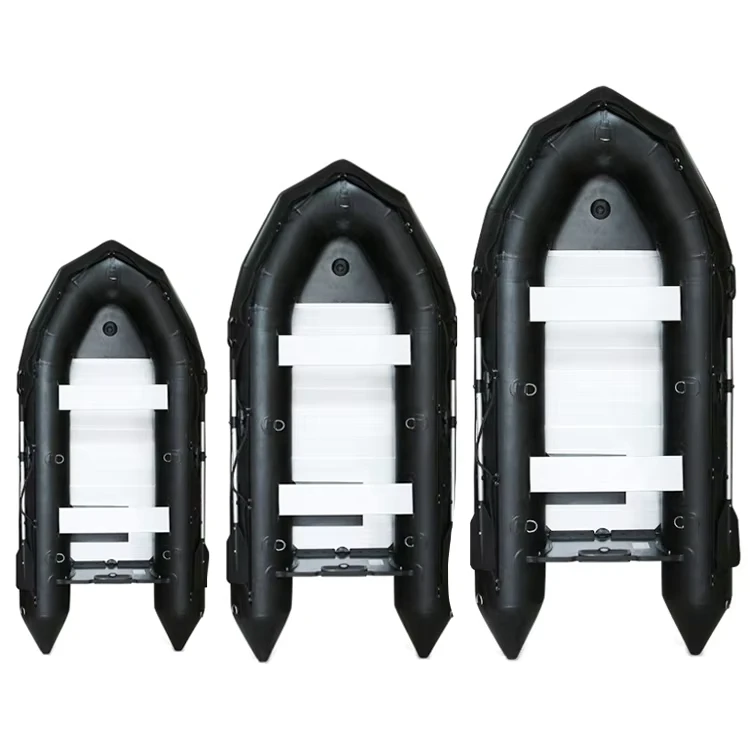 Kayak inflable, bote inflable engrosado para 2/3/4 personas, bote motorizado, bote de pesca