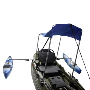Inflatable Kayak with Side Stabilizers Plastic Floats for Drifting Kayak Trade Accessories