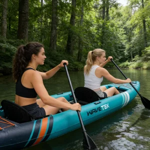 Inflatable Kayaks Canoe for Sport Fishing Traveling Touring