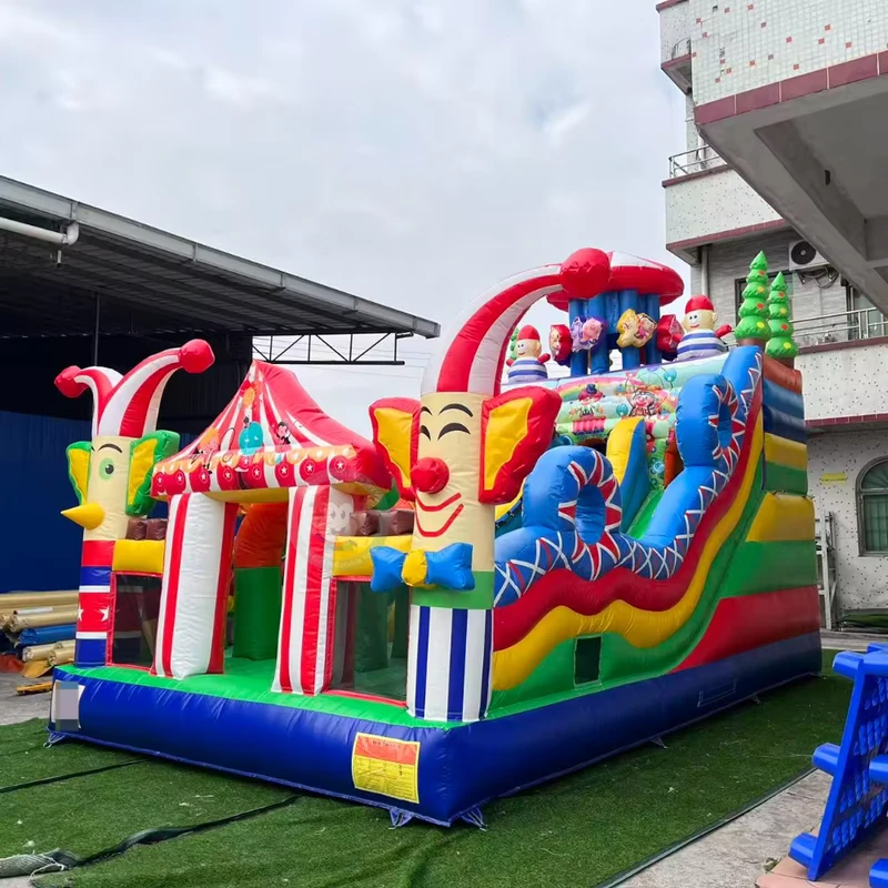 สนามเด็กเล่นเป่าลมสำหรับเด็ก สวนสนุกเป่าลม สนามเด็กเล่นลูกโป่งเป่าลม
