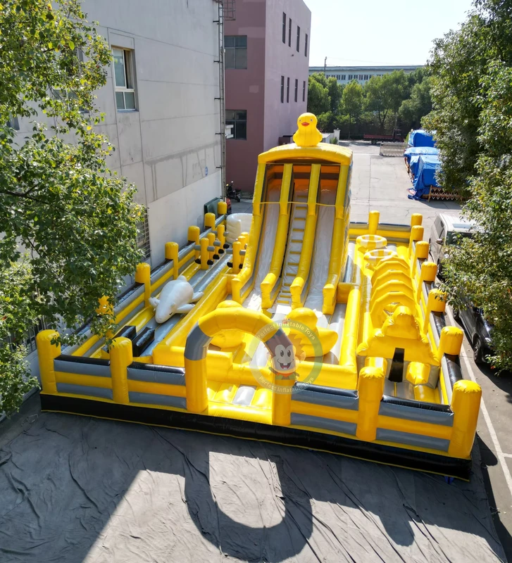 Inflatable Kids Playground Outdoor Bouncy Slide Combo Kids Inflatable Playground