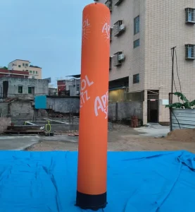 Inflatable Led Lighting Touch Column LED Glowing Pillar for Event Inflatable Lighting Pillar Inflatable Hanging Intrack Tube