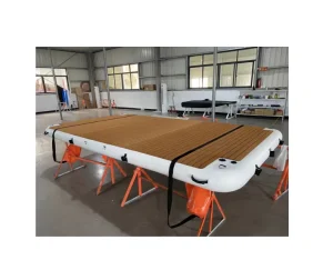 Inflatable Leisure Platform Water Floating Island Dock for Yachts