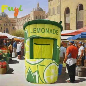 Kiosque gonflable de stand de limonade commercial