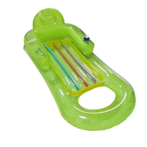 Colchão Inflável de Lazer para Água - Flutuador de Piscina Inflável - Cama de Ar Inflável
