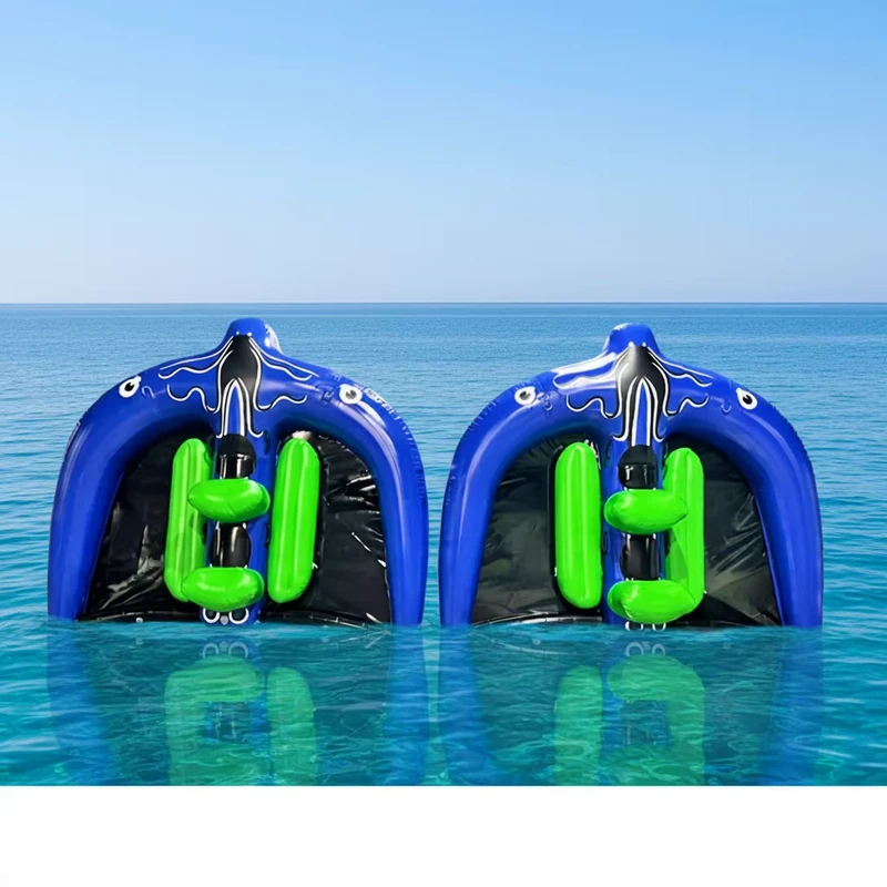 Tubo Gonfiabile Manta Ray per 3 Persone - Tubo da Acqua Manta Ray Volante per Barca