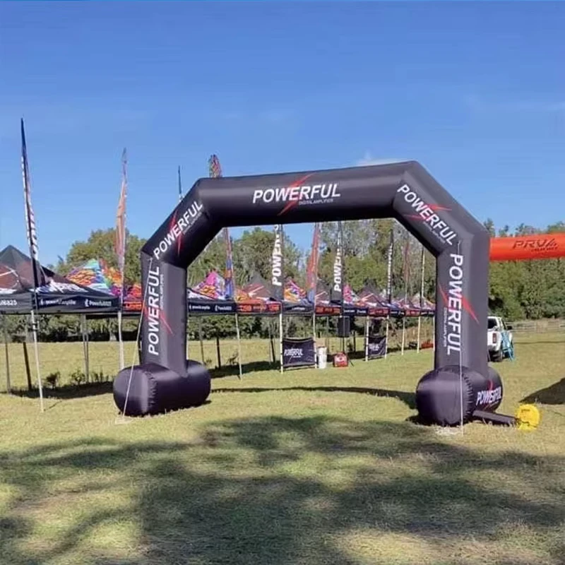 Arco Gonfiabile per Maratona per Eventi di Corsa Stampa Logo Personalizzata