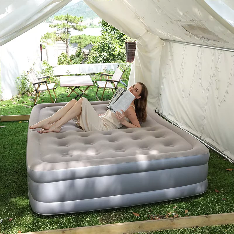 Inflatable Mattress With Pump