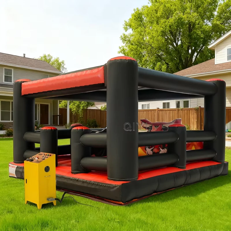 Machine de rodéo mécanique gonflable pour enfants