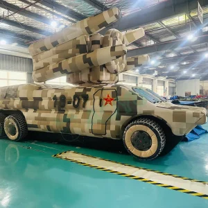 Aufblasbares Raketenhubschrauber Flugzeug Spezial Geländewagen Raumfähre Fahrzeuge Panzer Auto Modell