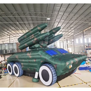 Aufblasbarer Modellpanzer Aufblasbares Zieltank