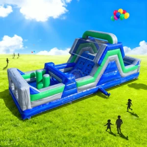 Inflatable Nerf Wars Obstacle Course Large Inflatable Obstacle Course
