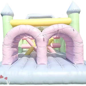 Inflatable Ninja Obstacle Course Exciting Inflatable Castle Bounce House for Active Fun