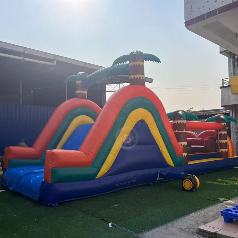Aufblasbarer Hindernisparcours Aufblasbares Hindernis Aufblasbarer Hindernisparcours für Kinder