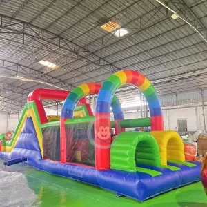Inflatable Obstacle Course Kids Sport Toys Inflatable Obstacle with Slide
