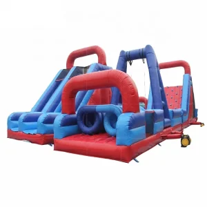 Inflatable Obstacle Course Manufacturer Inflatable Amusement Park Obstacle Course for Kids