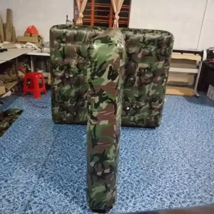 Aufblasbare Hindernisbahn Paintball Bunker Luftdichter Aufblasbarer Paintball Bunker für CS-Spiel