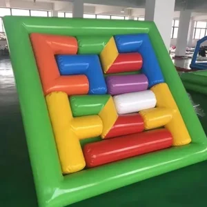 Inflatable Obstacle Jungle Outdoor Game Team Building Team Work Puzzle Bouncer Ring Course Fun Indoor Game