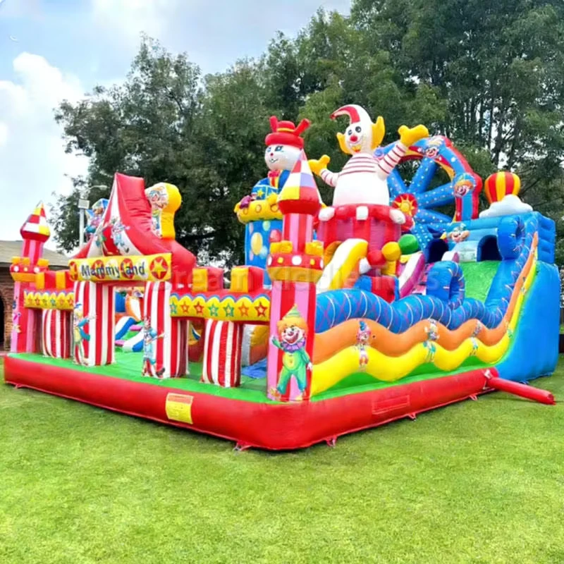 Inflatable Obstacle Slide Outdoor Large Inflatable Recreational Facility for Family Expansion and Training Equipment