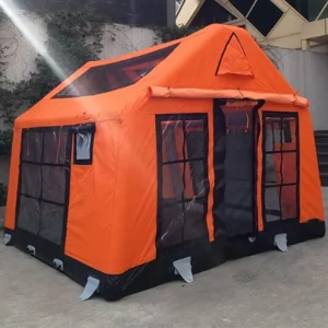 Inflatable Outdoor Camping Tent Inflatable Polyester Air Family Tent