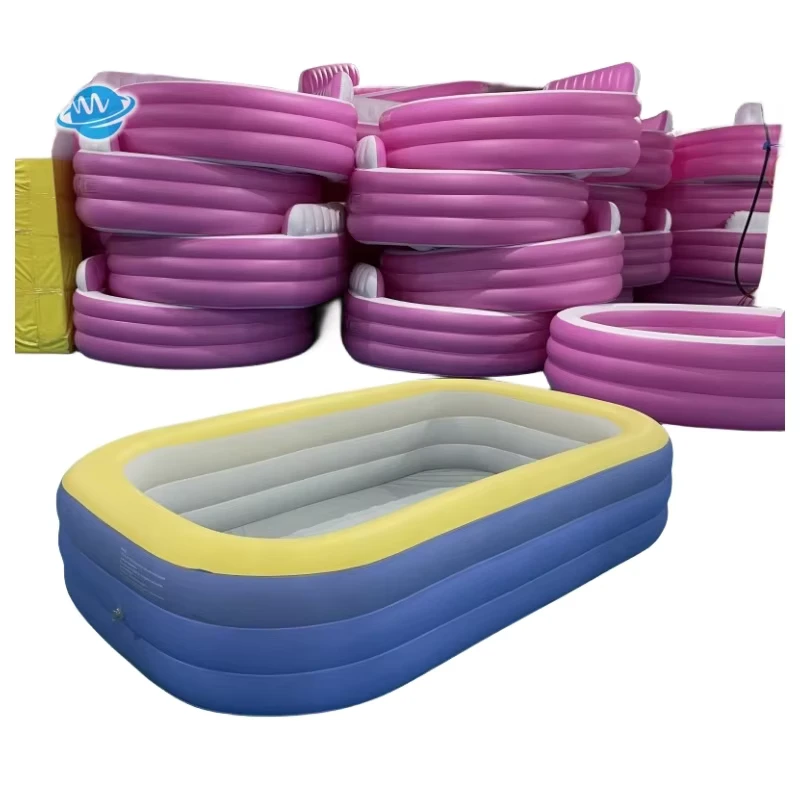 Inflatable PVC Air Pools Portable Swimming Pool Outdoor Swim Inflatable Swimming Pools for Kids Swimmingpool