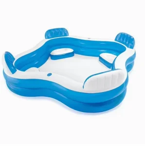 Inflatable PVC Swimming Pool for Infants & Children Family sized Ocean Ball Pool 5mm Thick Large Adult Wading Pool