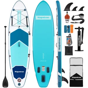 Inflatable Paddle Accessories for Stand Up Paddleboarding and Vertical Surfing Boards