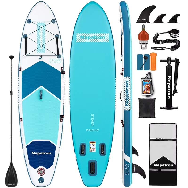 Aksesori Perahu Tiup untuk Stand Up Paddleboarding dan Papan Selancar Vertikal