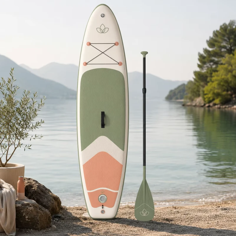 Tavola da Paddle Gonfiabile SUP, Tavola Stand Up per Tour in Acqua Oceanica