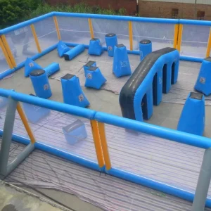 Inflatable Paintball Arena Inflatable Paintball Netting Field Inflatable Air Fence for Paintball Games