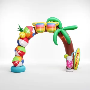 Arco Inflável para Decoração, Tamanho Personalizado, Logótipo, Fornecimento Direto da Fábrica com Suporte Pós-Venda